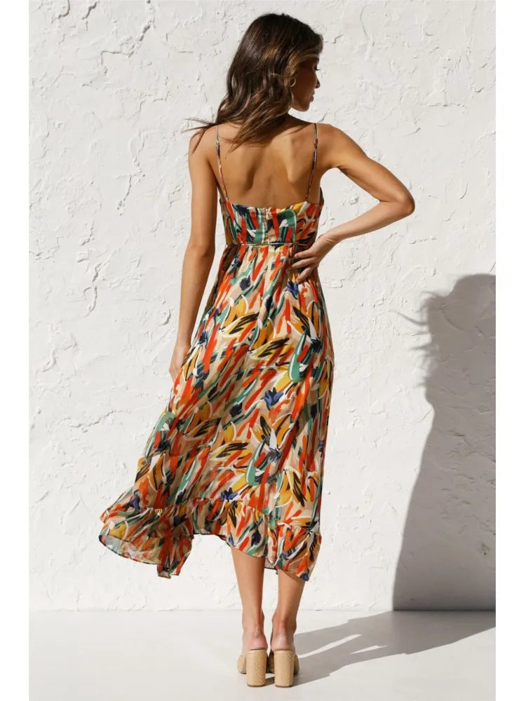 Robe midi chic et élégante