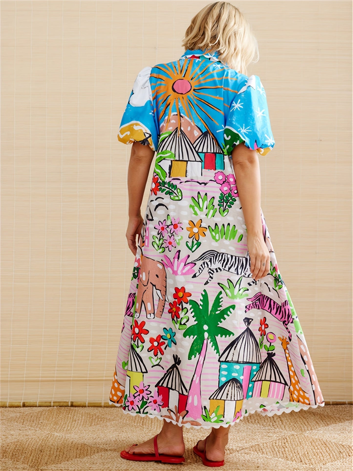 Robe midi chic pour l'été