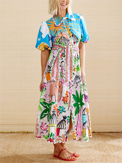 Robe midi chic pour l'été