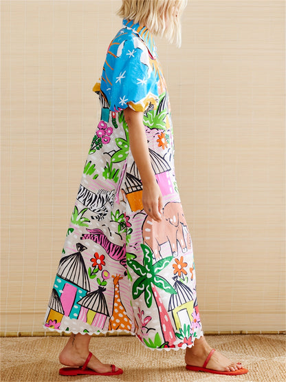 Robe midi chic pour l'été
