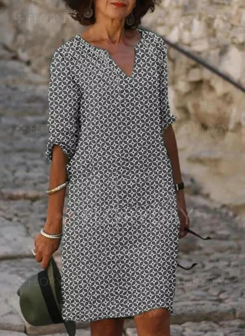 Robe midi élégante pour femme