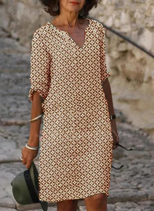 Robe midi élégante pour femme