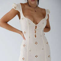Robe midi moulante pour femme