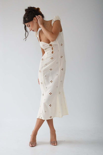 Robe midi moulante pour femme