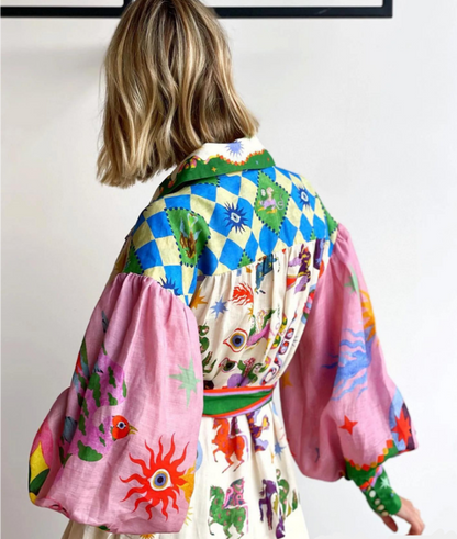 Robe volumineuse élégante pour toutes les occasions