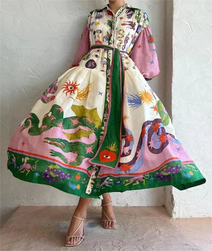 Robe volumineuse élégante pour toutes les occasions