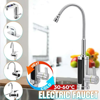 Robinet de cuisine électrique 3000 W avec eau chaude instantanée - FlowHeat