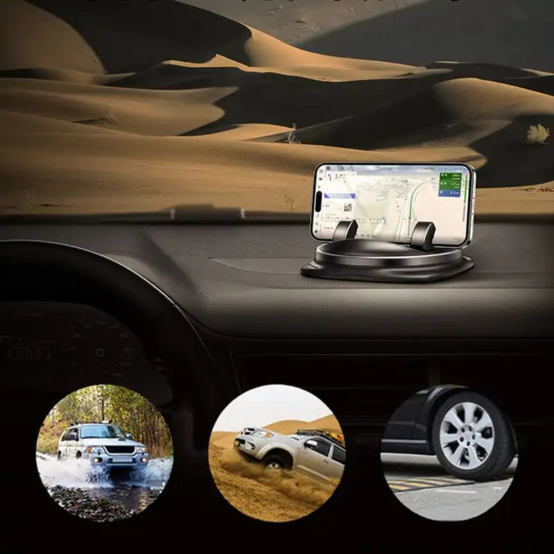 RotateX 360° - support de téléphone universel pour voiture
