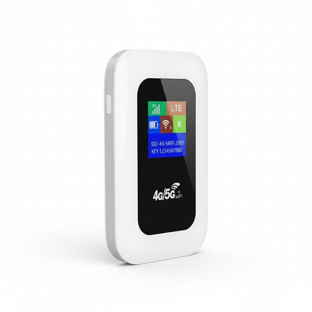 Routeur Wi-Fi 5G portable | connexion sécurisée et à haut débit pour les déplacements et la maison