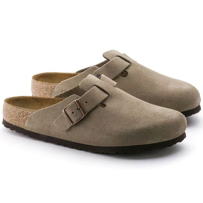 Sabots Boston - confort anatomique, coloris taupe