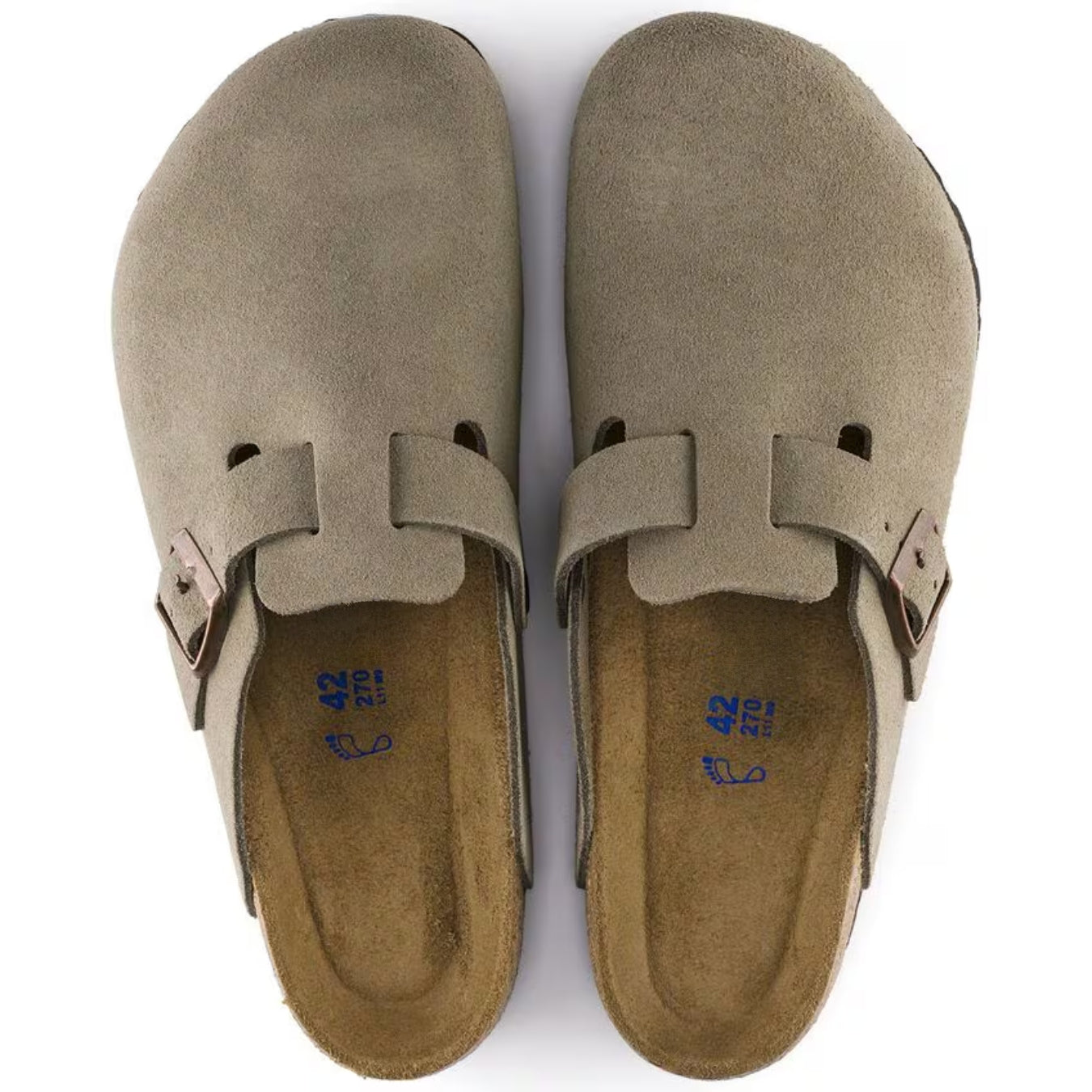 Sabots Boston - confort anatomique, coloris taupe