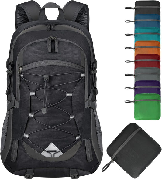 Sac à dos 40 L imperméable de randonnée et de camping — léger et pliable