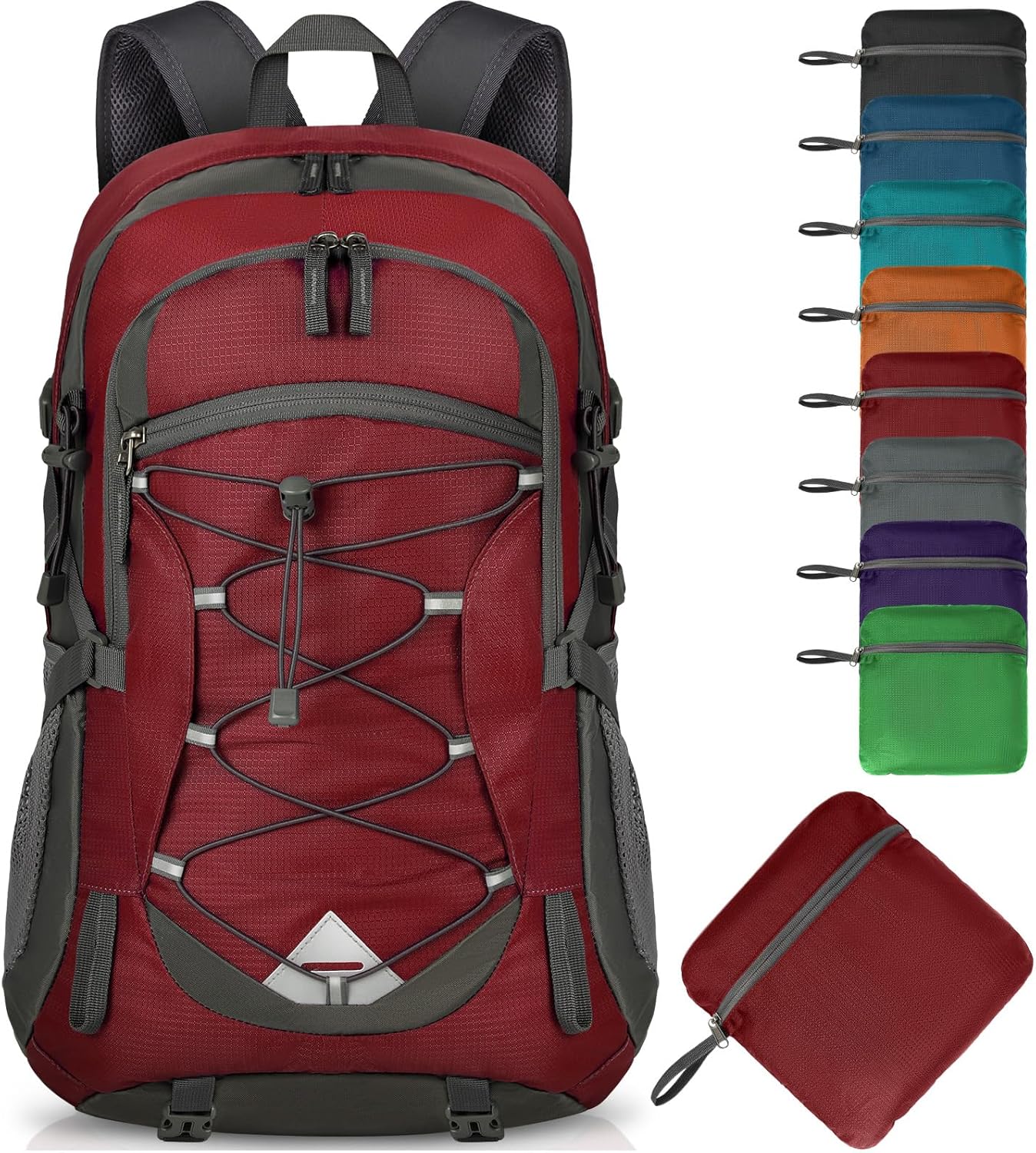 Sac à dos 40 L imperméable de randonnée et de camping — léger et pliable