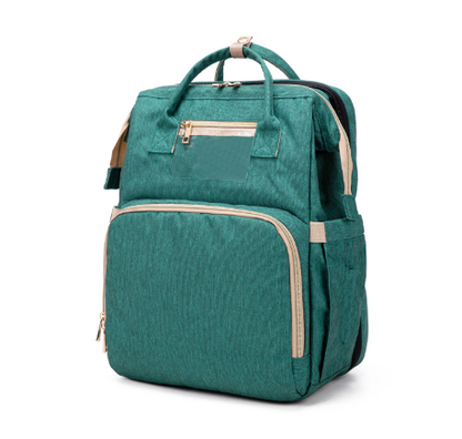 Sac à dos à langer convertible pour bébé avec couffin pliable – imperméable, multipoches