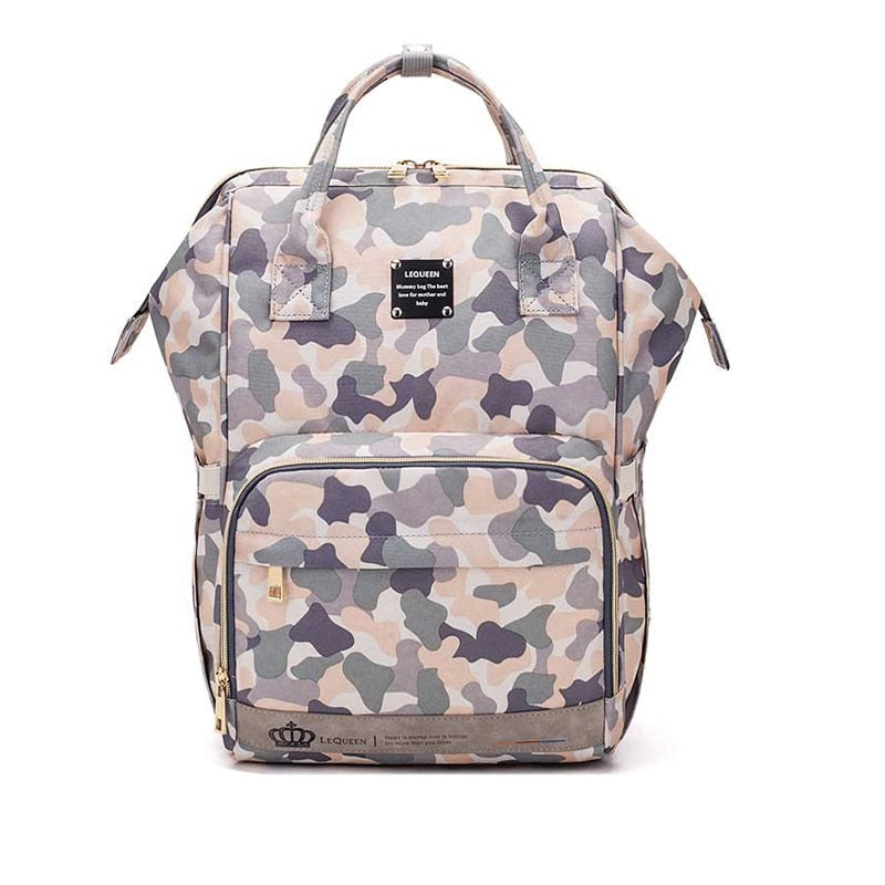 Sac à dos à langer unisexe grande capacité - imperméable, multi-poches