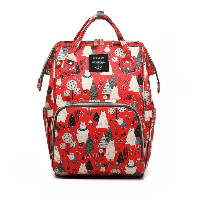 Sac à dos à langer unisexe grande capacité - imperméable, multi-poches