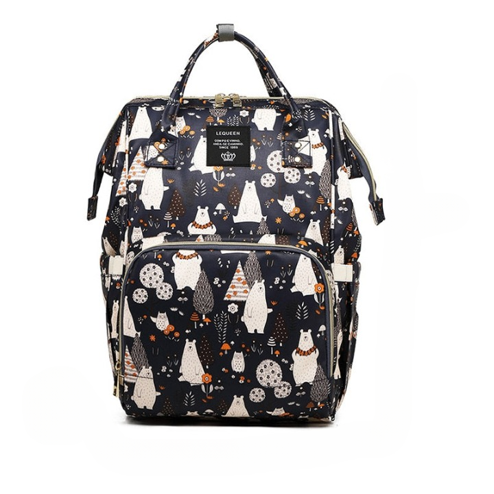 Sac à dos à langer unisexe grande capacité - imperméable, multi-poches