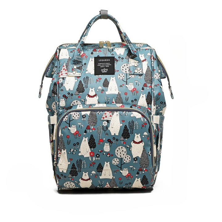 Sac à dos à langer unisexe grande capacité - imperméable, multi-poches
