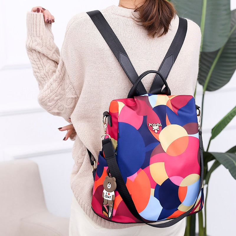 Sac à dos antivol pour femme – sécurisé, résistant à l’eau et élégant
