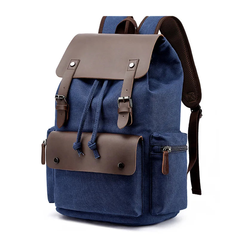 Sac à dos d’aventure en toile, style vintage, pour usage quotidien
