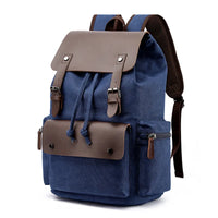 Sac à dos d’aventure en toile, style vintage, pour usage quotidien