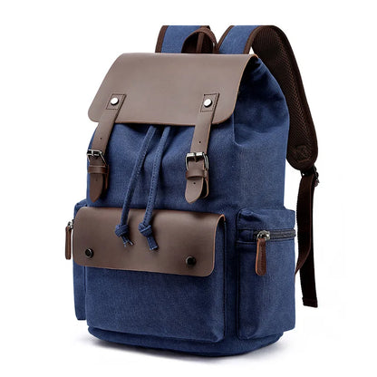 Sac à dos d’aventure en toile, style vintage, pour usage quotidien