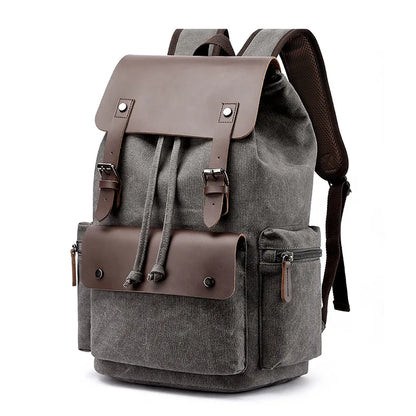 Sac à dos d’aventure en toile, style vintage, pour usage quotidien