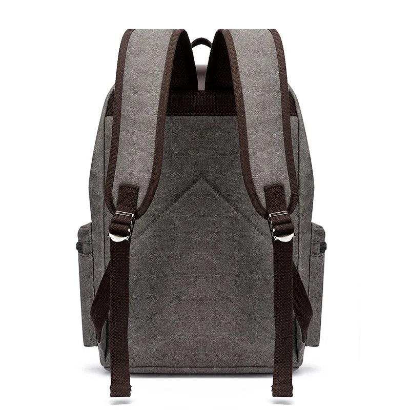 Sac à dos d’aventure en toile, style vintage, pour usage quotidien