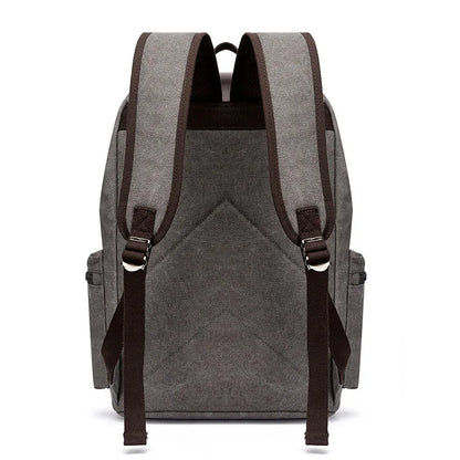 Sac à dos d’aventure en toile, style vintage, pour usage quotidien