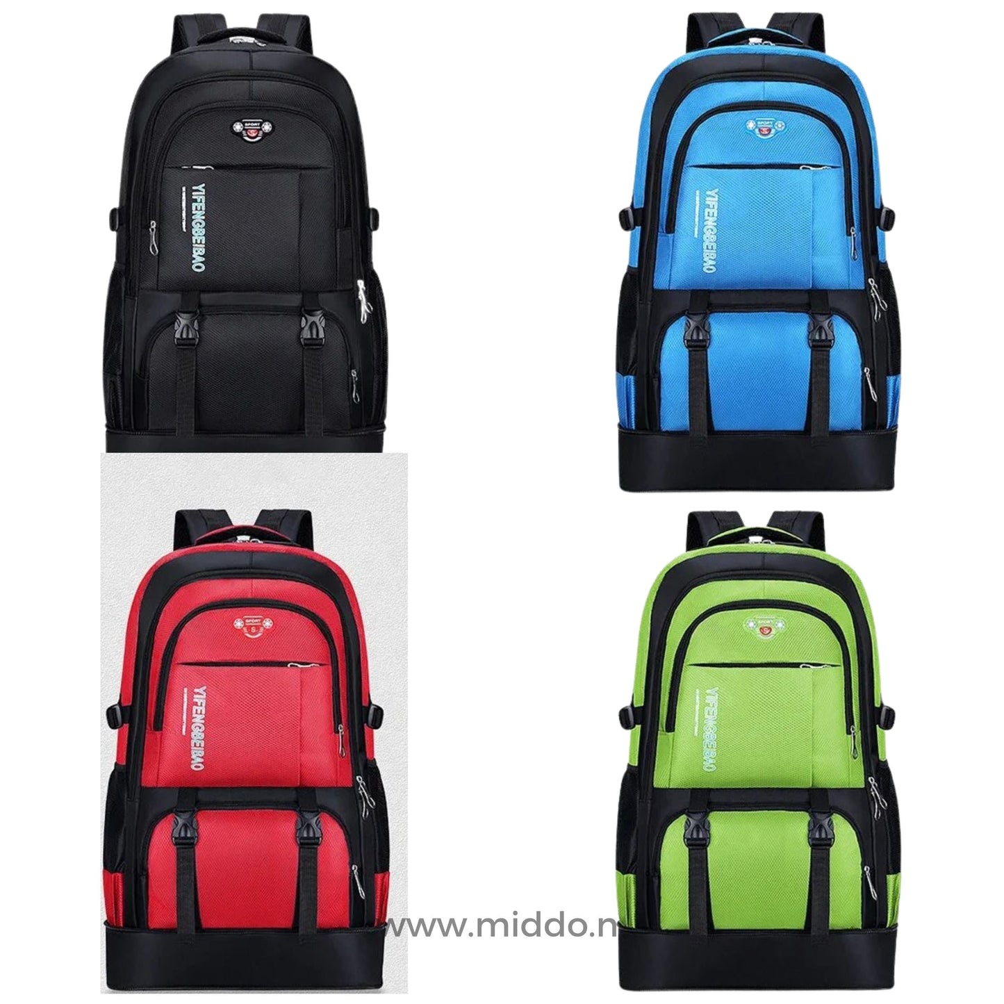 Sac à dos d’aventure - sac à dos de voyage polyvalent et spacieux!