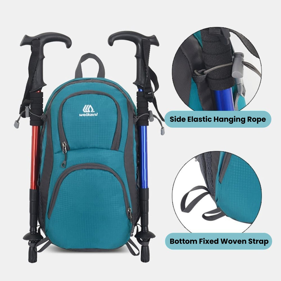 Sac à dos de plein air ultraléger et imperméable – sac à dos de journée léger pour la randonnée, le camping et le voyage
