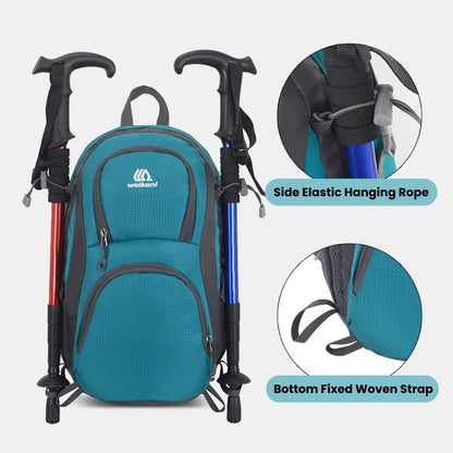 Sac à dos de plein air ultraléger et imperméable – sac à dos de journée léger pour la randonnée, le camping et le voyage