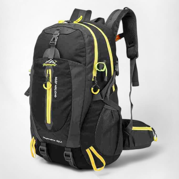 Sac à dos de randonnée imperméable unisexe 40 L pour aventures en plein air