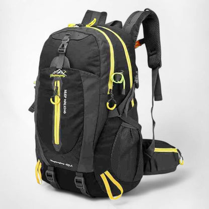 Sac à dos de randonnée imperméable unisexe 40 L pour aventures en plein air