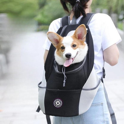 Sac à dos de transport pour animaux confortable pour les aventures en plein air