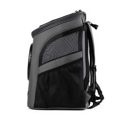 Sac à dos de transport pour chats de grande taille avec fenêtre-bulle