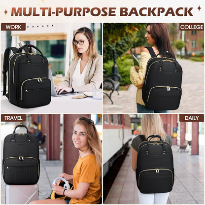 Sac à dos de voyage unisexe pour ordinateur portable, déperlant - 15,6