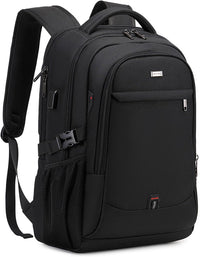 Sac à dos de voyage unisexe pour ordinateur portable, résistant à l’eau, avec organisation astucieuse