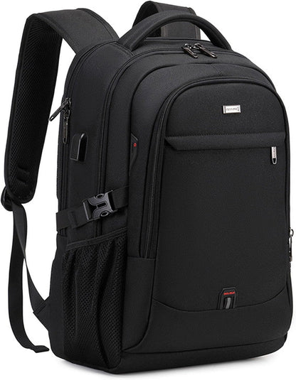 Sac à dos de voyage unisexe pour ordinateur portable, résistant à l’eau, avec organisation astucieuse