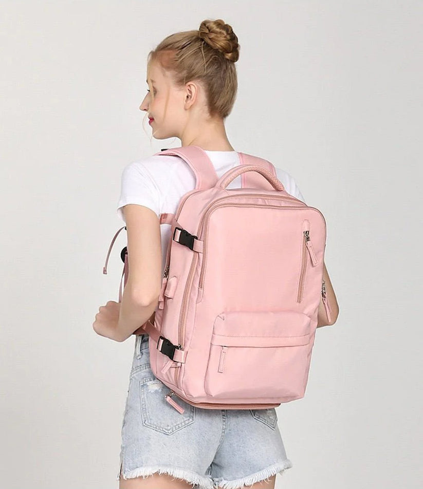Sac à dos imperméable 25 L avec conception antivol et compartiment pour ordinateur portable