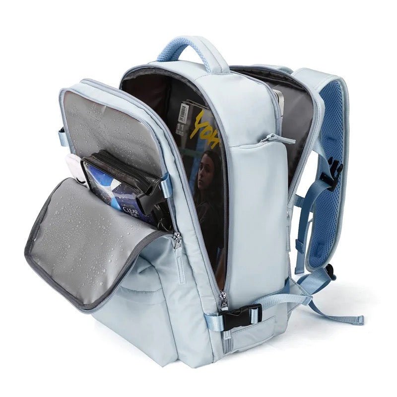 Sac à dos imperméable 25 L avec conception antivol et compartiment pour ordinateur portable