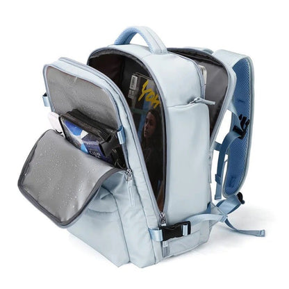 Sac à dos imperméable 25 L avec conception antivol et compartiment pour ordinateur portable