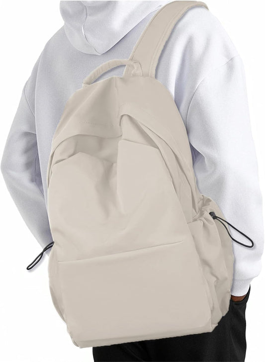 Sac à dos léger et déperlant pour ordinateur portable et voyage avec compartiments organisés