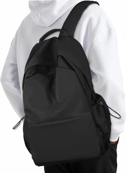 Sac à dos léger et déperlant pour ordinateur portable et voyage avec compartiments organisés