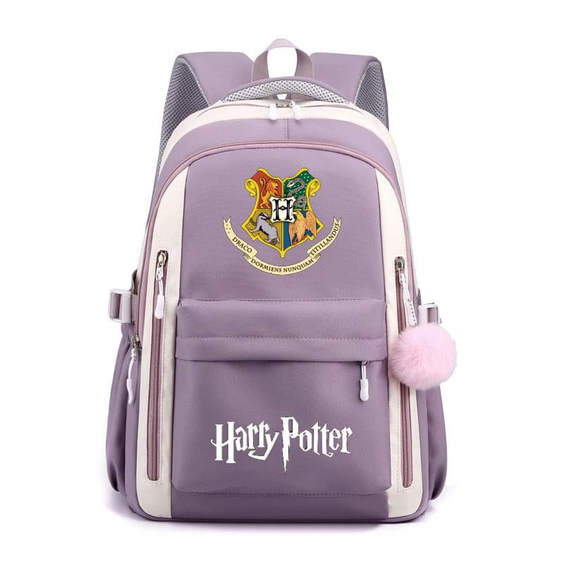 Sac à dos pour enfants - sac d’école magique - bleu, noir, rose, violet