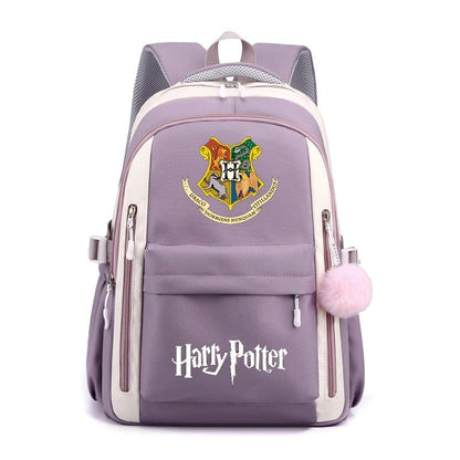 Sac à dos pour enfants - sac d’école magique - bleu, noir, rose, violet