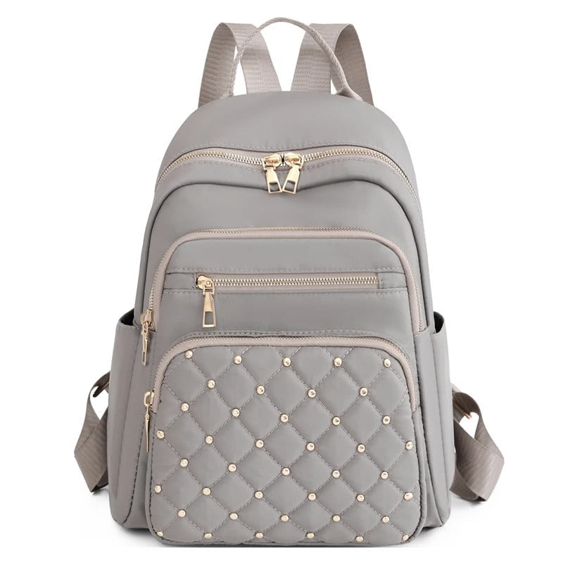 Sac à dos pour femme en nylon léger et déperlant pour le voyage et l’école