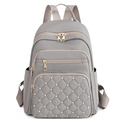 Sac à dos pour femme en nylon léger et déperlant pour le voyage et l’école