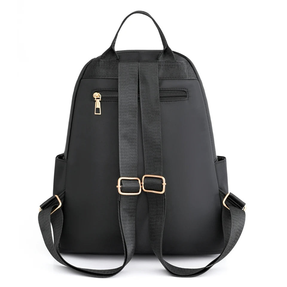 Sac à dos pour femme en nylon léger et déperlant pour le voyage et l’école