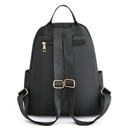 Sac à dos pour femme en nylon léger et déperlant pour le voyage et l’école